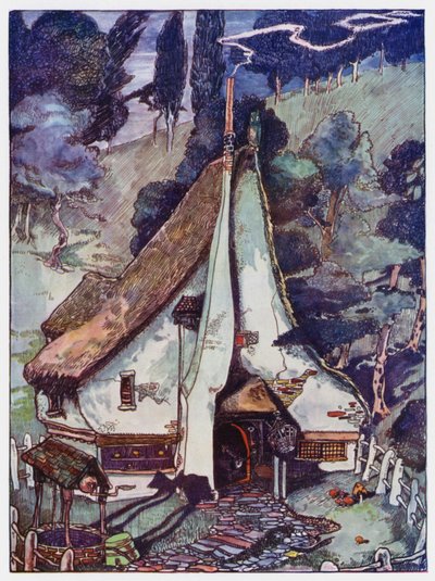 La capanna della strega da Dion Clayton Calthrop