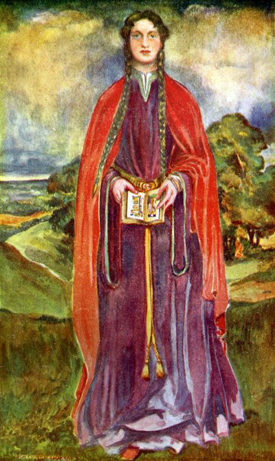 Costume femminile nel regno di Enrico I da Dion Clayton Calthrop
