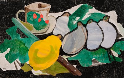 Omaggio a Braque (collage) da Dione Verulam