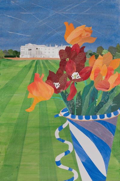 Casa, Gorhambury (collage) da Dione Verulam