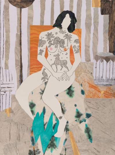 I tatuaggi sono di gran moda, nudi (collage) da Dione Verulam