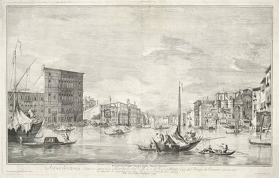 Il Canal Grande a Venezia da Dionigi Valesio