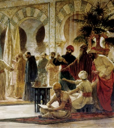Abd Al-Rahman III (dettaglio) da Dionisio Baixeras Verdaguer