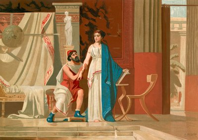 Aspasia e Pericle da Dionisio Baixeras Verdaguer