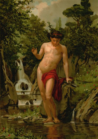 Narciso innamorato del proprio riflesso da Dionisio Baixeras Verdaguer