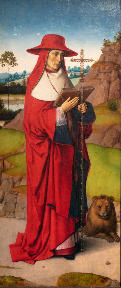 Chiesa parrocchiale (Parochiekerk Sint-Pieter). Dipinto. Dirk Bouts. Il martirio di Sant