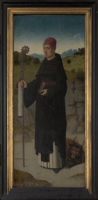 San Bernardo, pannello sinistro del Trittico di Sant