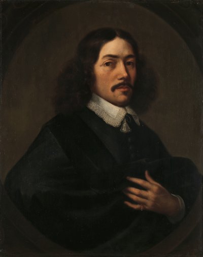 Ritratto di un uomo, ritenuto essere Bartholomeus Vermuyden (1616/17-1650) da Dirck Craey