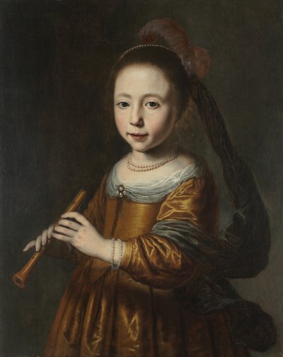 Ritratto di Elizabeth Spiegel da Dirck Dircksz. Santvoort