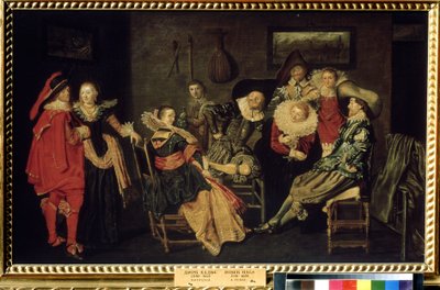 La compagnia allegra da Dirck Hals