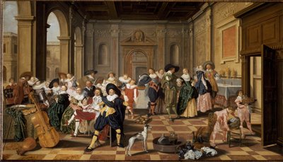 Ricevimento dei nobili da Dirck Hals