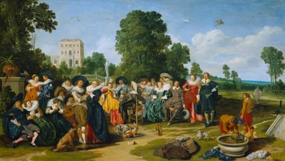 La Fête champêtre da Dirck Hals