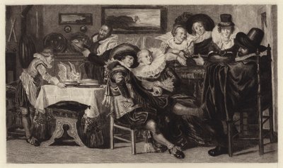 Il Pasto da Dirck Hals