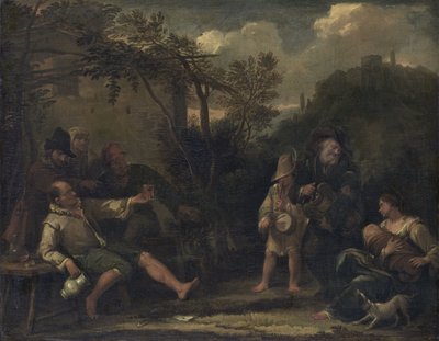Compagnia allegra da Dirck Helmbreeker