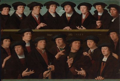 Un gruppo di guardie da Dirck Jakobsz