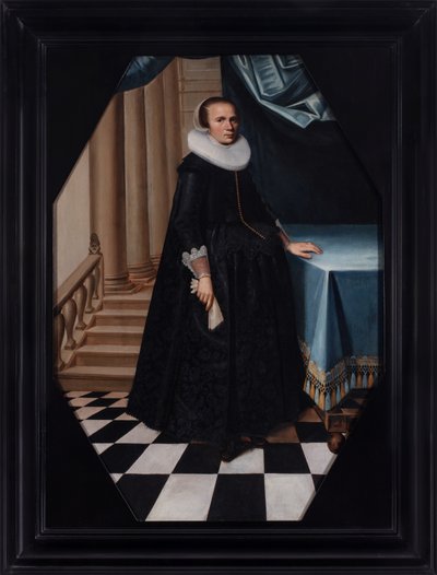 Ritratto di signora da Dirck Santvoort