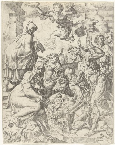 Adorazione dei pastori (serie: La caduta e la redenzione dell