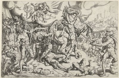 Conversione di Paolo da Dirck Volckertsz. Coornhert (attributed to)