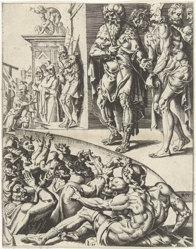 Ecce Homo da Dirck Volckertsz. Coornhert (attributed to)