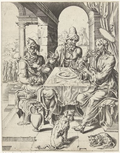 Cena in Emmaus (serie: La caduta e la redenzione dell