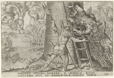 Assalto di Roma, 1527 da Dirck Volckertsz. Coornhert