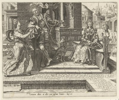 Terzo pretesto: appena sposati (Parabola di una festa di nozze) da Dirck Volckertsz. Coornhert