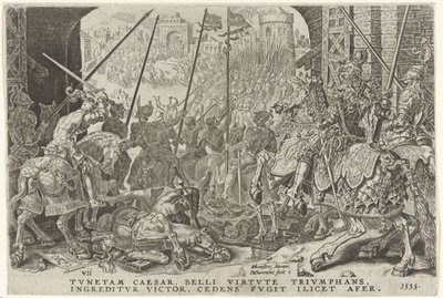 Presa di Tunisi, 1535 da Dirck Volckertsz. Coornhert