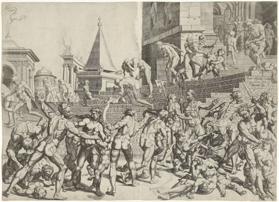 Strage degli innocenti a Betlemme da Dirck Volckertsz. Coornhert