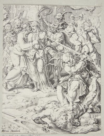 Il tradimento di Cristo da Dirck Volckertsz. Coornhert