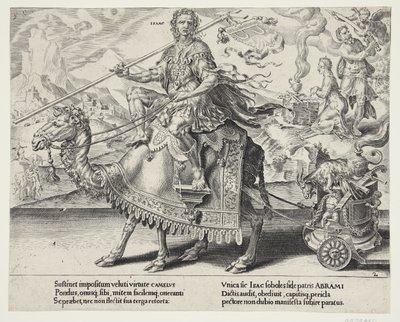 Il trionfo di Isacco da Dirck Volckertsz. Coornhert