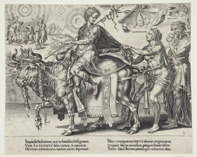Il trionfo di Giuseppe da Dirck Volckertsz. Coornhert
