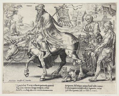 Il trionfo di Tobia da Dirck Volckertsz. Coornhert