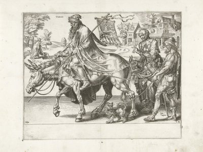 Trionfo di Tobia (Trionfo della pazienza) da Dirck Volckertsz. Coornhert