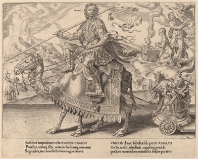 Il Trionfo di Isacco da Dirck Volckertz Coornhert after Maerten van Heemskerck