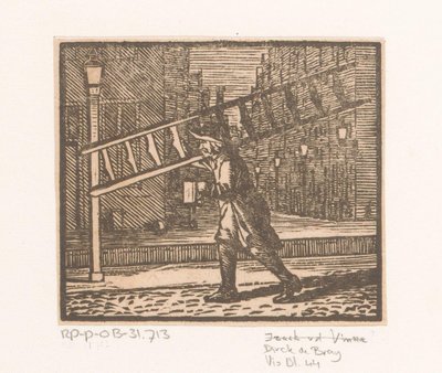 Accenditore di lanterne da Dirck de Bray