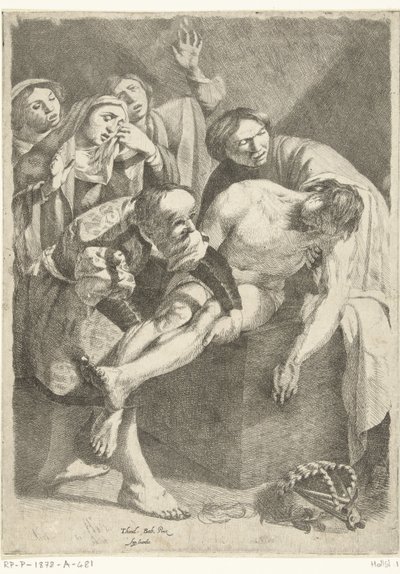 La deposizione di Cristo da Dirck van Baburen (attributed to)