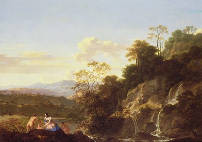 Paesaggio con Ninfe da Dirck van der Lisse