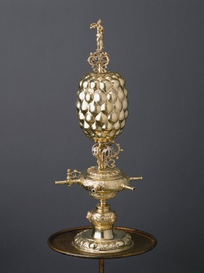 Coppa da bere con trucco parzialmente dorata, c.1630 da Dirich Utermarke