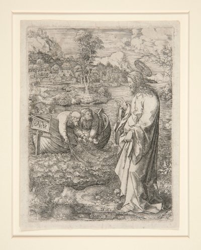 La chiamata di San Pietro e Andrea da Dirk Jacobsz Vellert