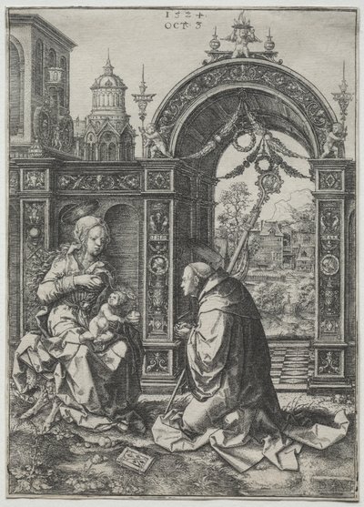 La visione di San Bernardo da Dirk Jacobsz Vellert