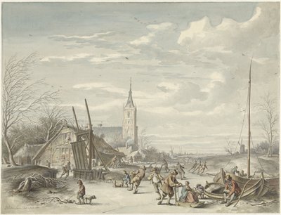 Paesaggio invernale da Dirk Jan van der Laan