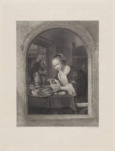 Il mangiatore di ostriche da Dirk Jurriaan Sluyter