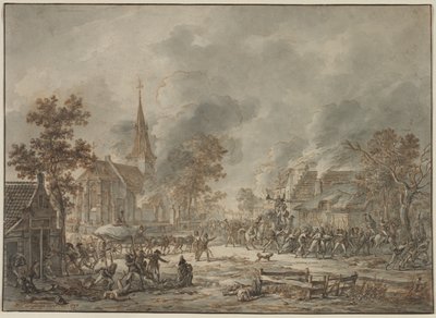 Soldati saccheggiatori da Dirk Langendijk
