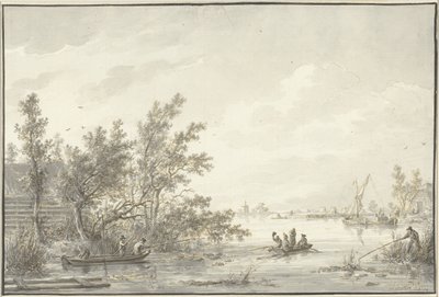 Paesaggio fluviale da Dirk Langendijk