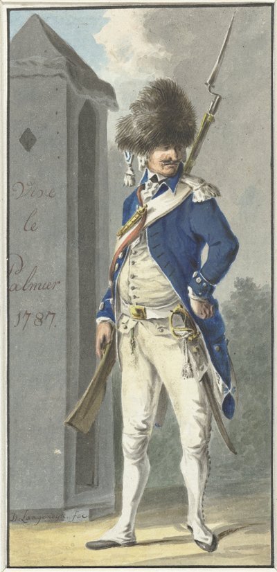 Uniforme della Società di Armi di Rotterdam de Palmboom da Dirk Langendijk