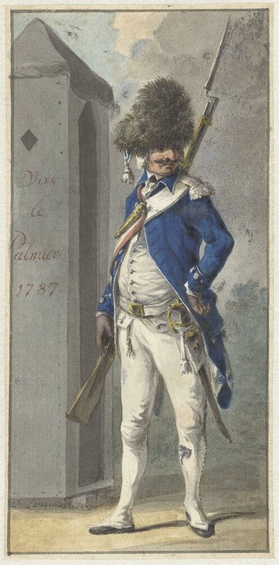 Uniforme della Società di Commercio delle Armi di Rotterdam de Palmboom da Dirk Langendijk