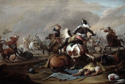 Lo Scontro della Cavalleria, 1770 da Dirk Langendyk