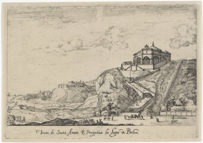 Vista della chiesa di Santo Amaro a Lisbona (Vedute di Lisbona) da Dirk Stoop