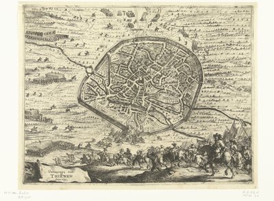 Conquista di Tienen, 1635 da Dirk Stoop