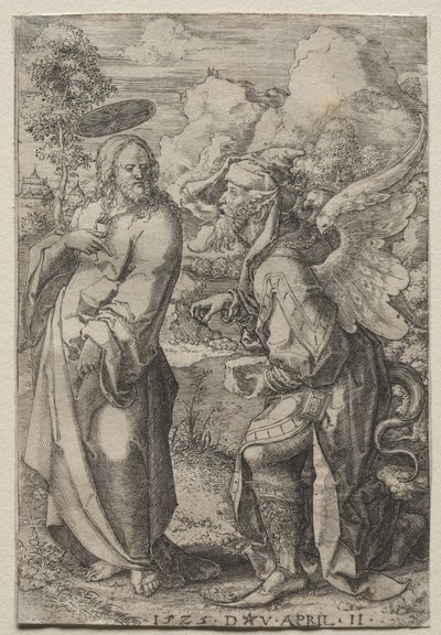 Tentazione di Cristo da Dirk Vellert